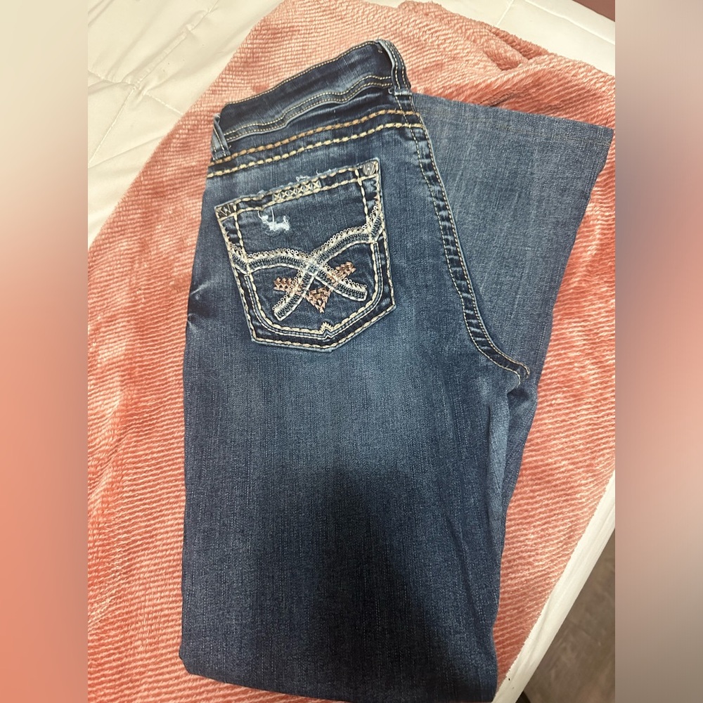 Sexy couture size 5 bootcut jeans